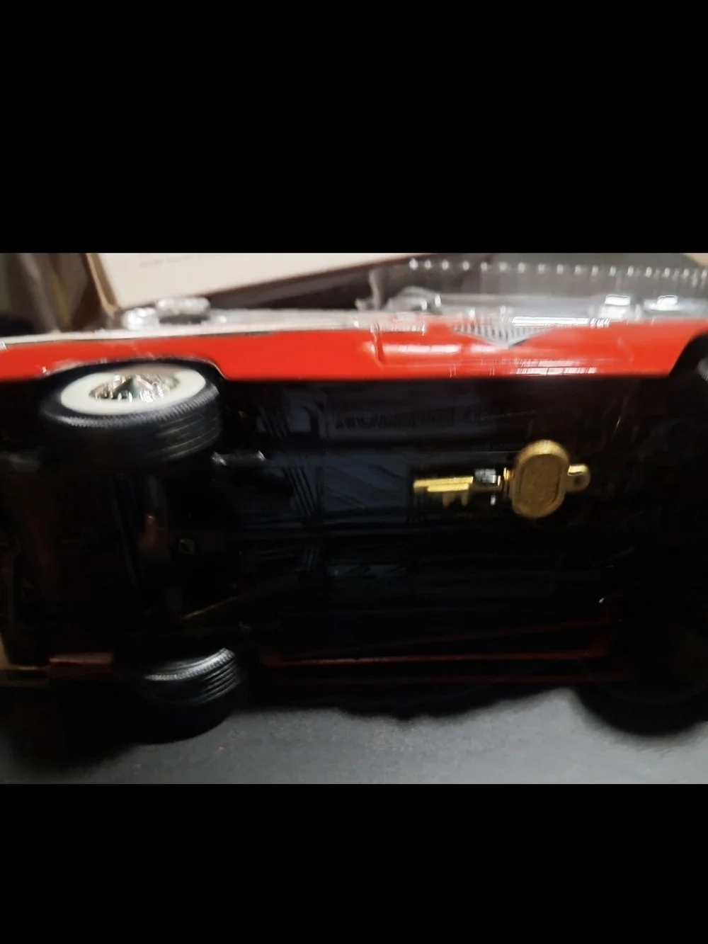Red Convertible Classic Toy Car - Kids Toys